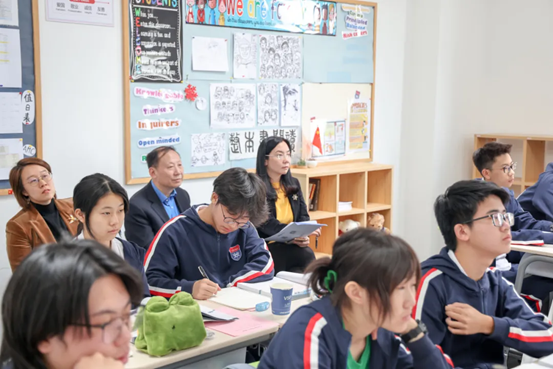 学校调研走访听评课